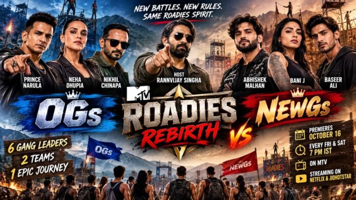 Roadies Rebirth Contestants, Gang Leaders and Episode Updates